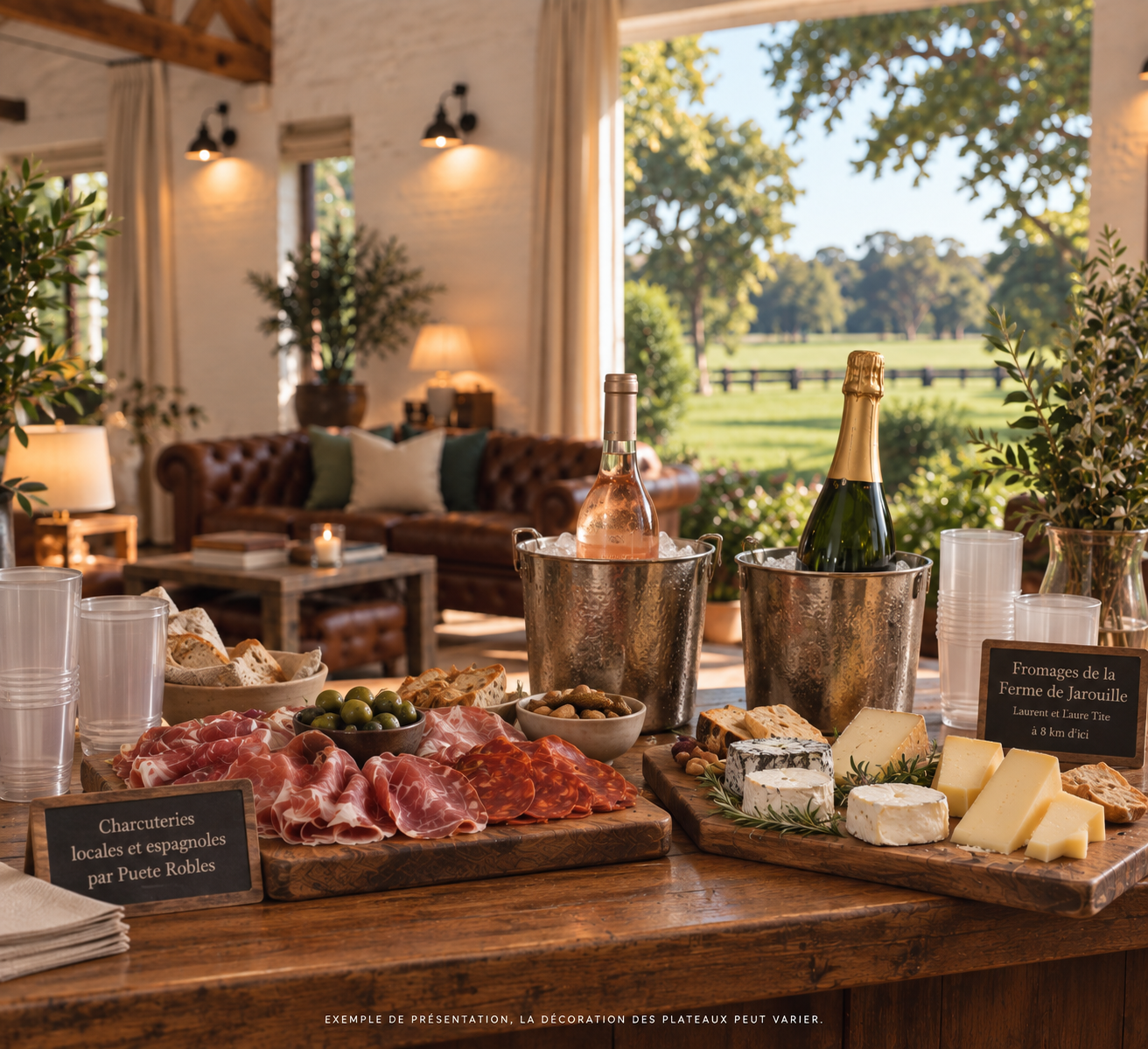 Charcuterie et fromage